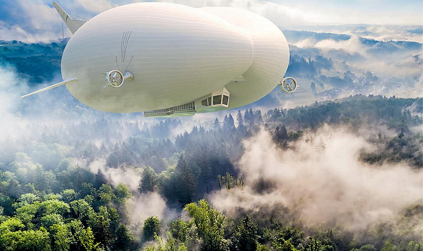 Blimped up Could 'the flying bum' signal return of airships?