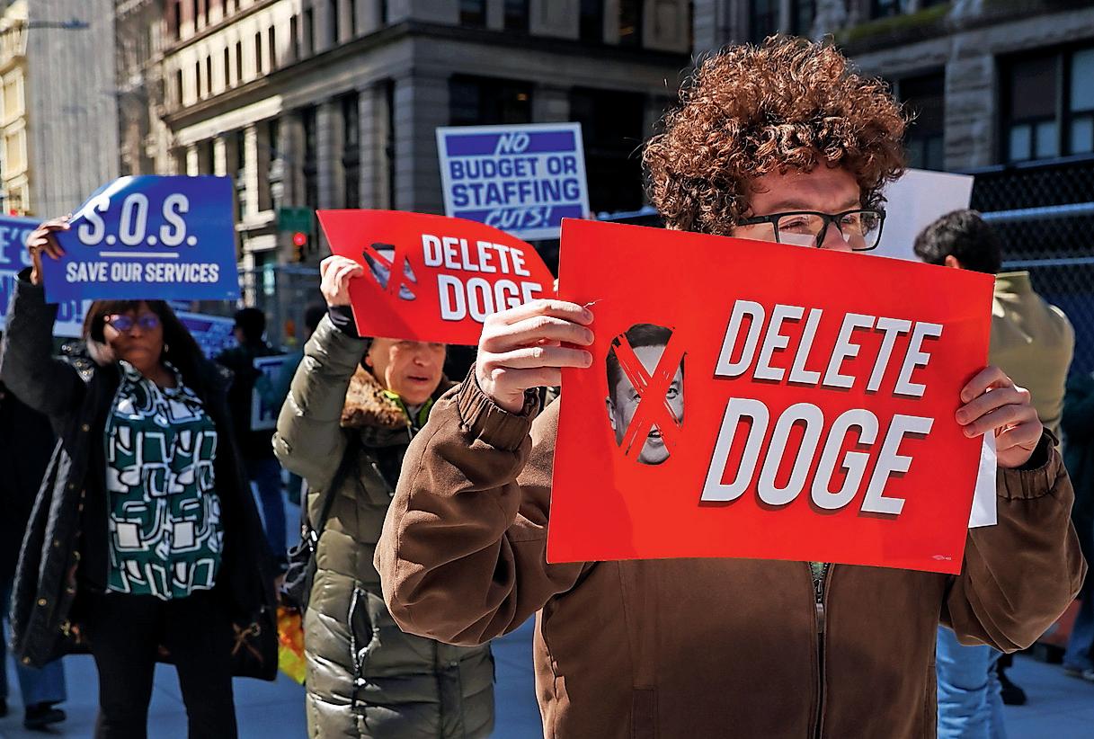 Cutting crew Is the chaos unleashed by Musk's Doge on the wane?