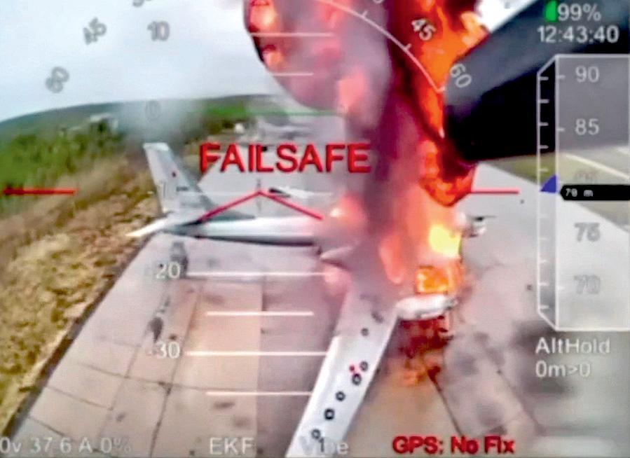 How daring drone strike took out $7bn of Russian bombers