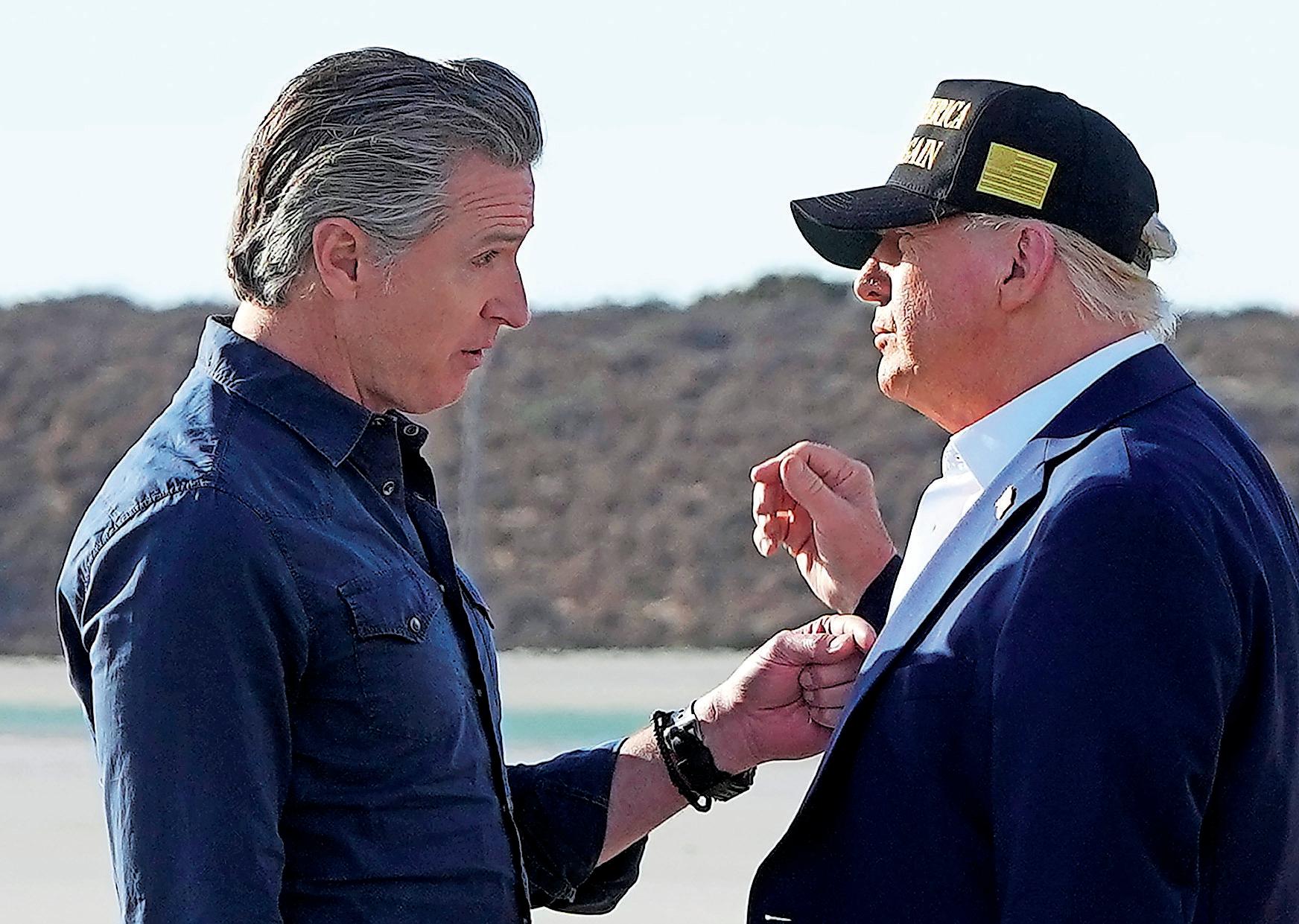 Blue dawn Is Gavin Newsom the Democrat for the moment?