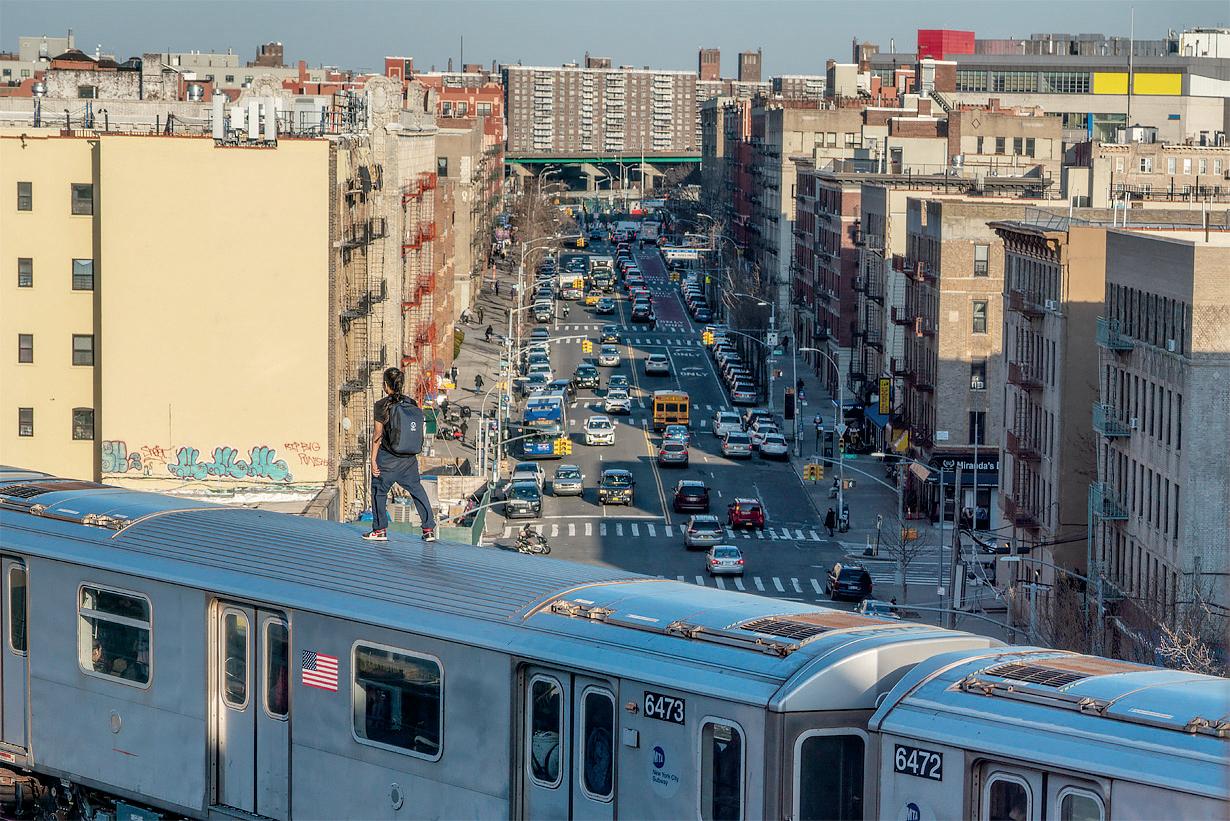Fighting the deadly fashion for New York train surfing