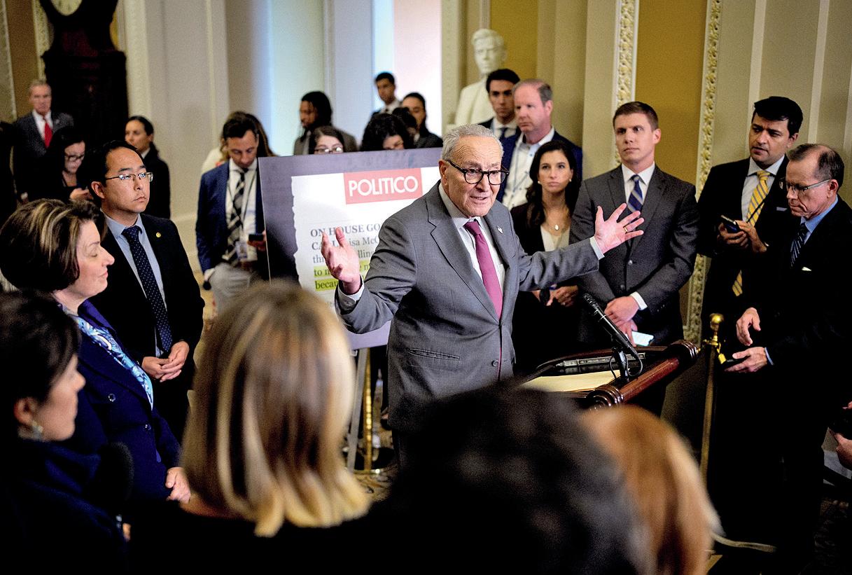 Shutdown Democrats hold firm as Republican anger grows