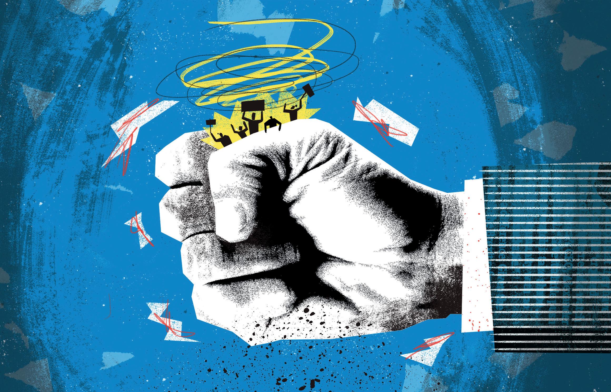 France is not alone in its crisis of political faith. Just look around