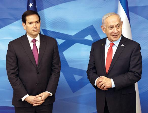 'Bibi-sitting' Trump sends in top aides to keep fragile ceasefire on course