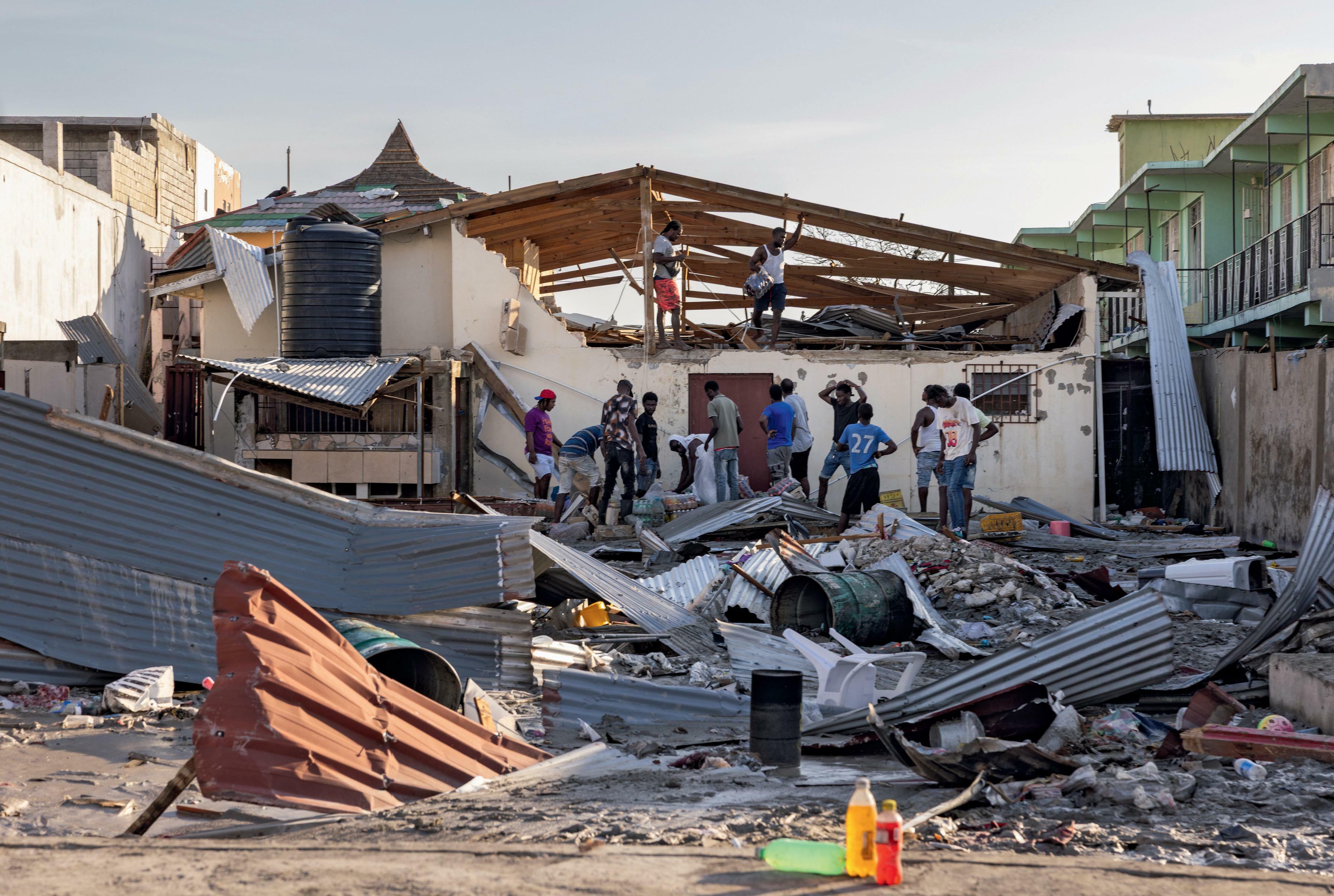 'Apocalyptic' Black River surveys wrath of Melissa