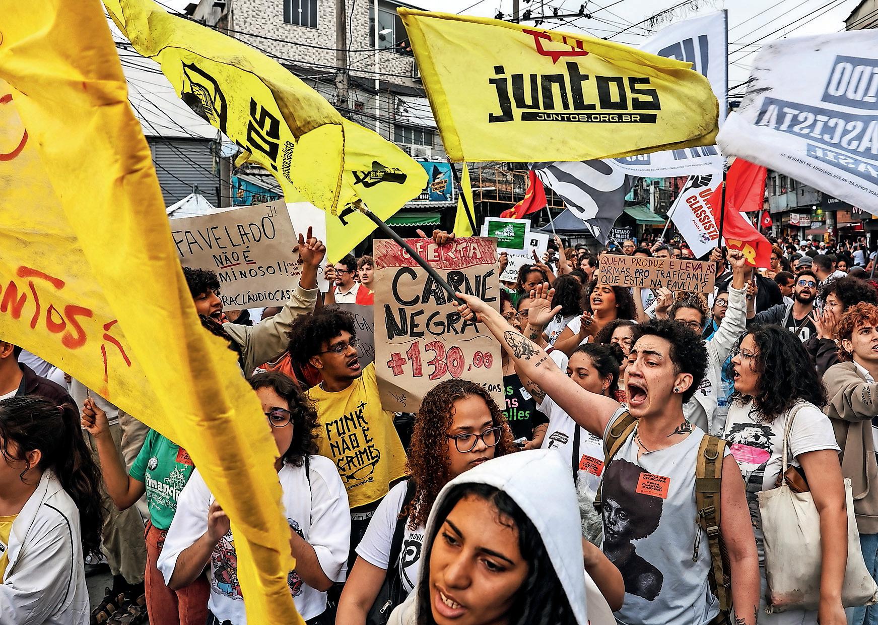 'Devastated' Ferocious police favela raid sparks mass protest