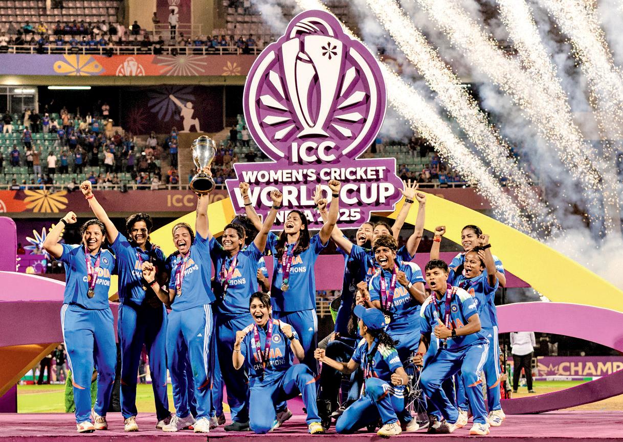 Hit for six India's World Cup win is a victory for equality