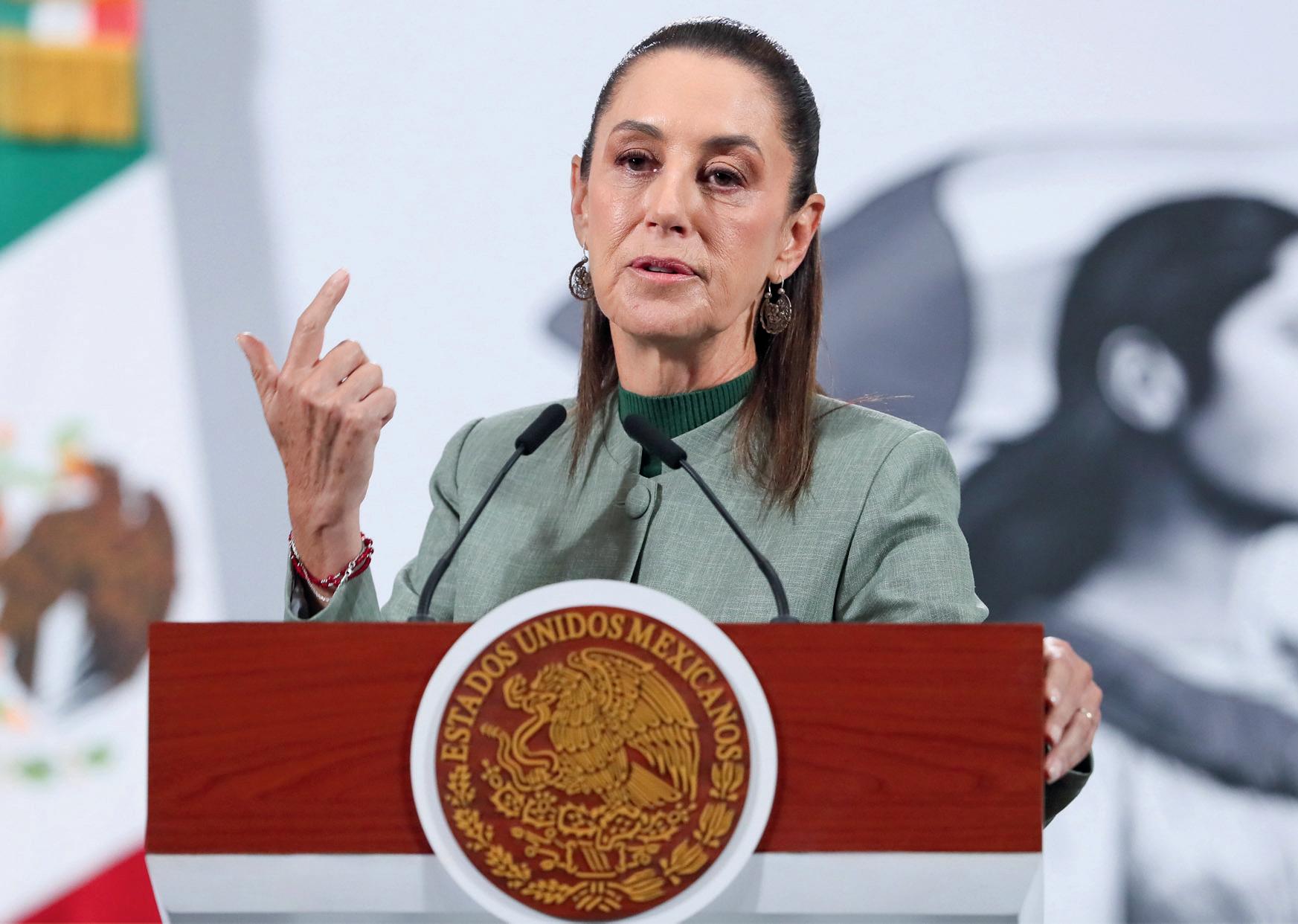 Action plan on sexual assault after attack on Sheinbaum