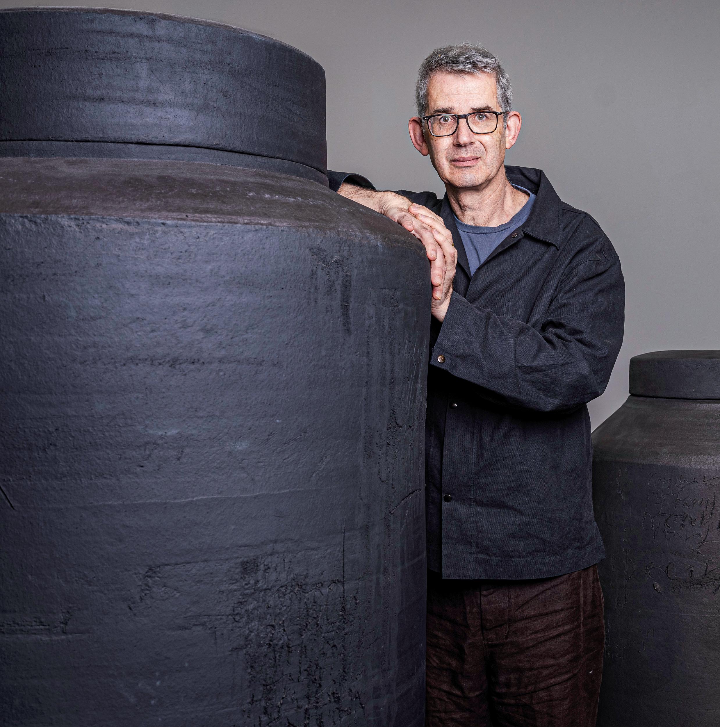 The remains of the clay