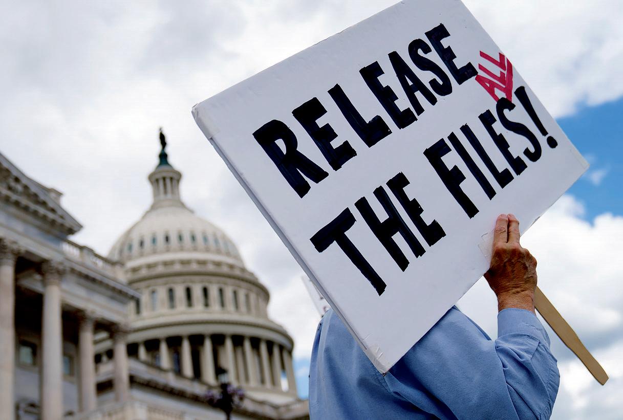 World awaits Epstein cache - but could Trump block full release?