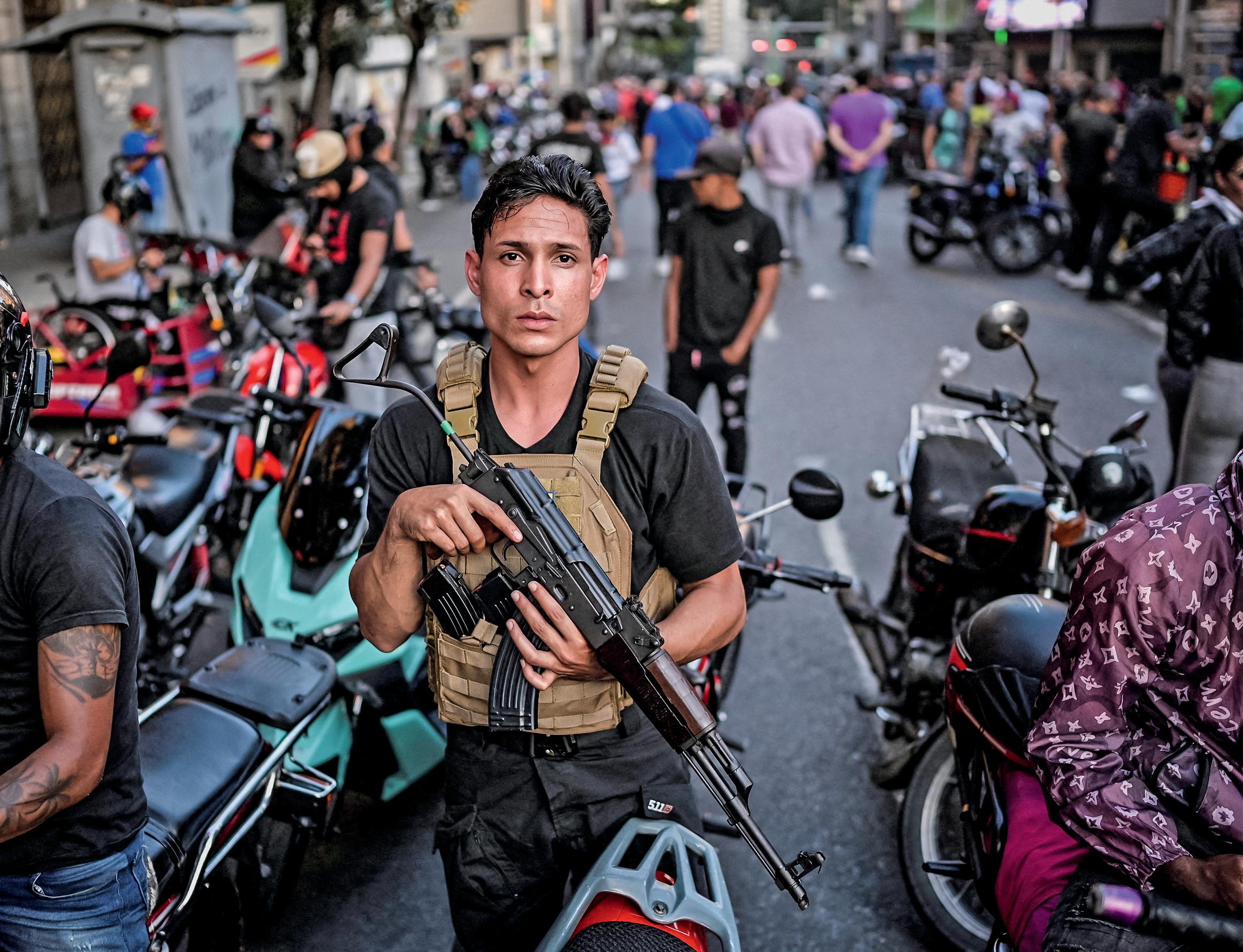 Stockpiling, not celebrating Caracas fears crackdowns by the regime