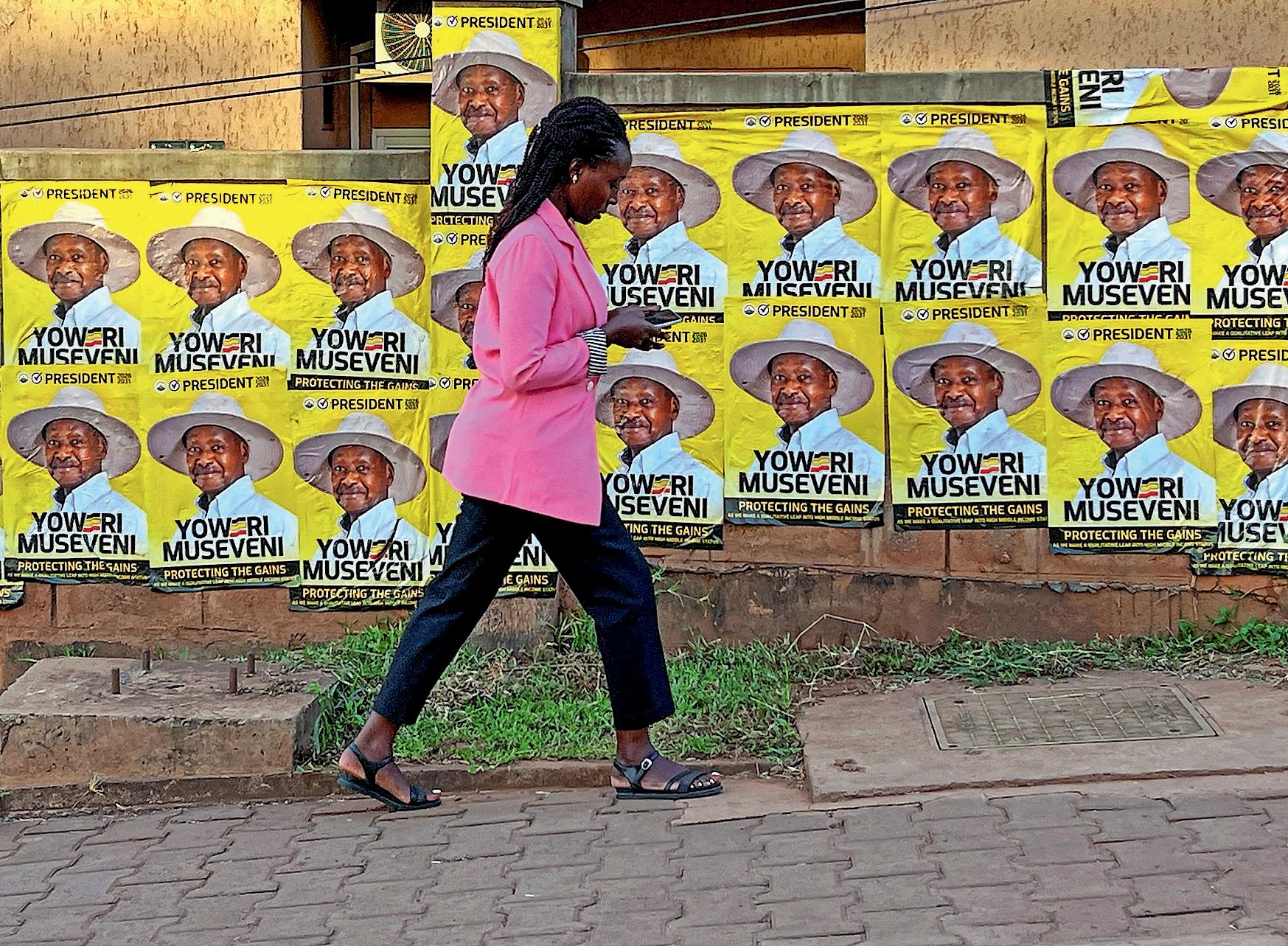 Youth call for change after four decades of Museveni