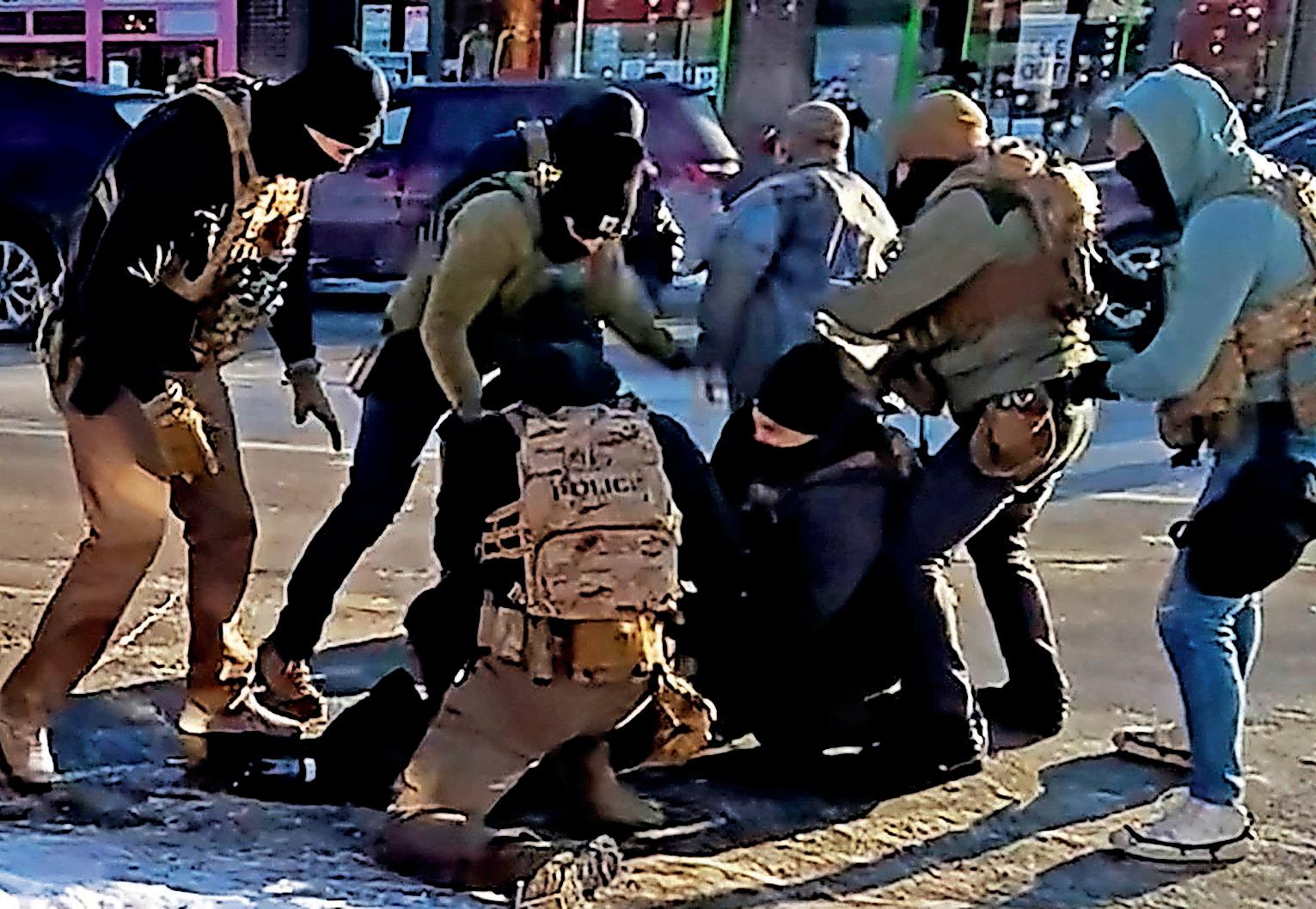 ‘This is what fascism looks like’