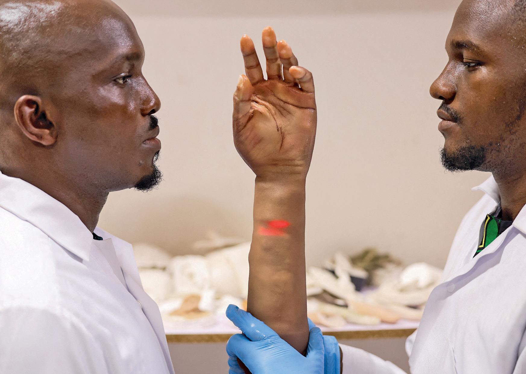 'It feels real' Brothers in arms create artificial limbs