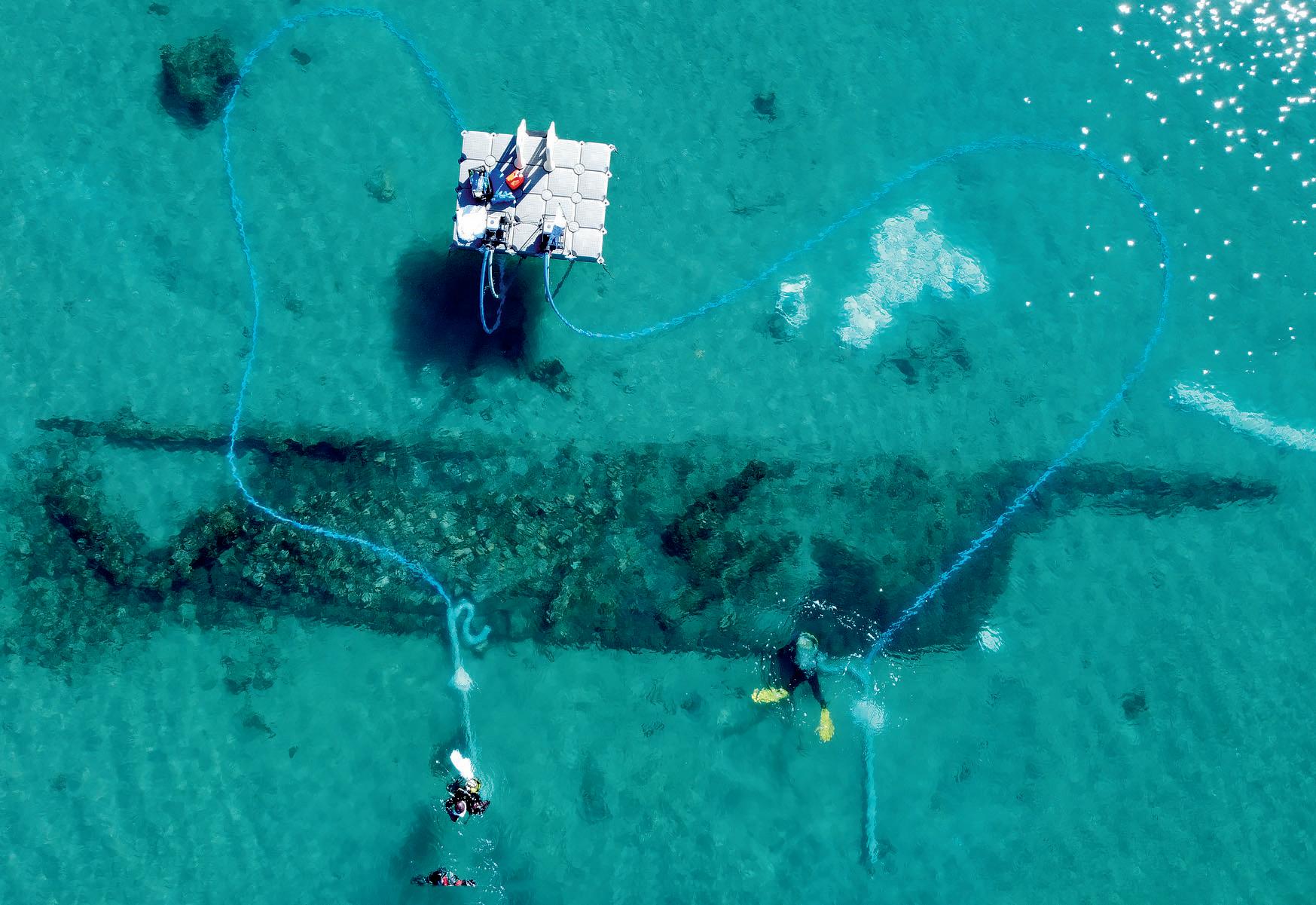 Bay watch Shipwrecks give up centuries of sunken tales
