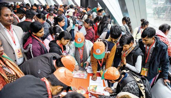 BJP'S MEMBERSHIP DRIVE IN KASHMIR MEETS WITH HUGE SUCCESS