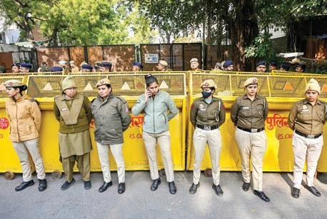 MORE THAN 10,000 ARRESTED IN DELHI POLICE ENFORCEMENT DRIVE AHEAD OF ELECTIONS