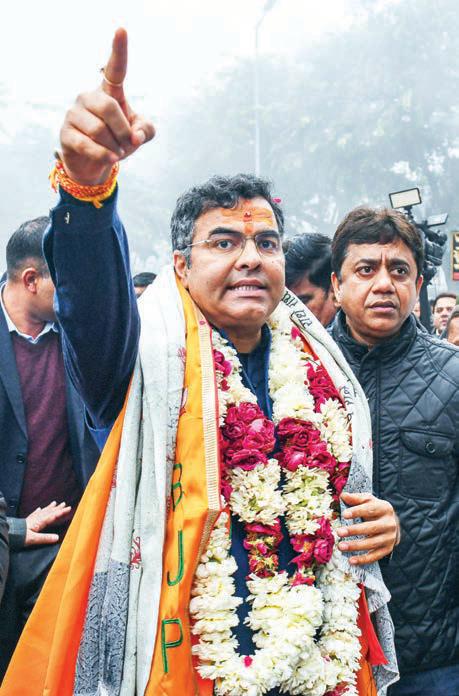 DEFEATING KEJRIWAL COU SECURE PARVESH VERMA BJP'S CM NOMINATION