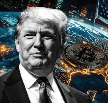 TRUMP SAYS WORKING TO END U.S. GOVERNMENT 'WAR ON CRYPTO'