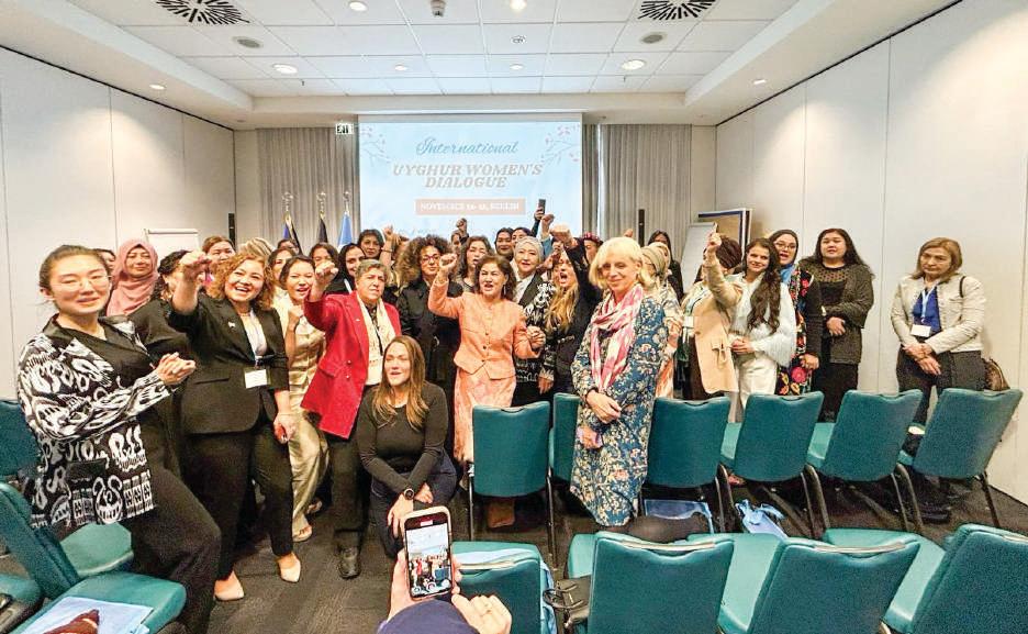 UYGHUR WOMEN’S CRY FOR JUSTICE ECHOES FROM BERLIN