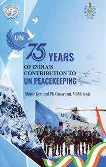 BOOK SHEDS LIGHT ON 75 YEARS OF INDIA'S CONTRIBUTION TO UN PEACEKEEPING