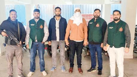 DELHI GANGSTER DEPORTED AFTER MONTHS OF CHASE