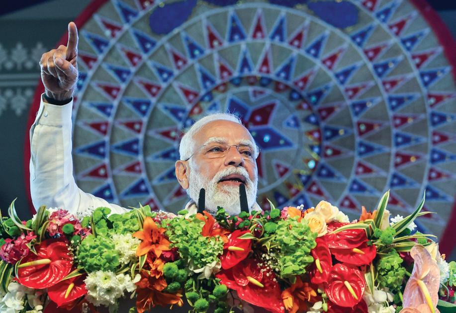 MODI UNVEILS NORTHEAST'S LARGEST AIRPORT TERMINAL