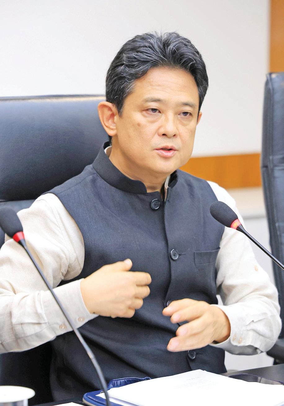 KOREAN ENVOY BUILDS INDIA TIES THROUGH CULTURE