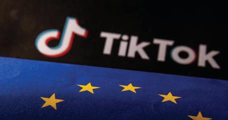 TikTok charged for breaching EU rules with app's addictive features