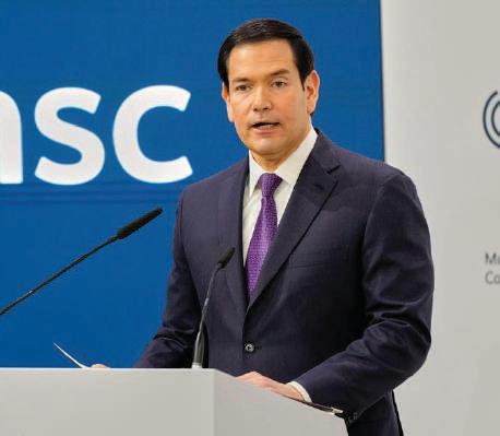 EUROPE’S LEADERS SHOULD DERIVE RESERVED COMFORT FROM RUBIO’S SPEECH