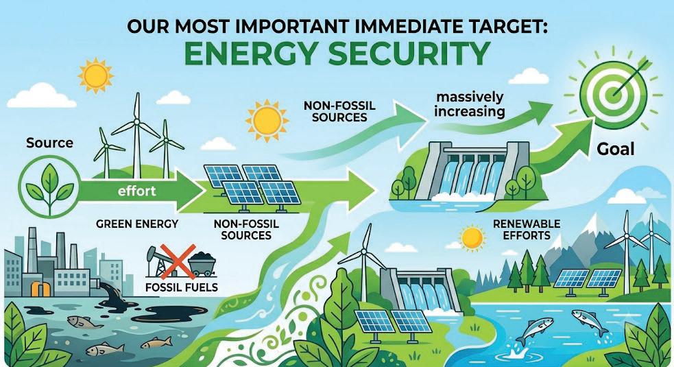 Time to gain freedom from fossil fuels and supply chain uncertainties
