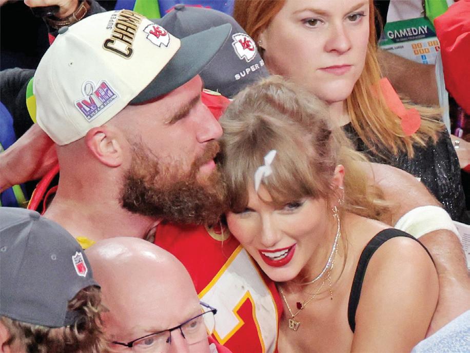 TAYLOR SWIFT MARRIES TRAVIS KELCE AT MSG