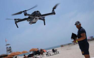 DRONES TO PATROL NEW YORK'S COAST DUE TO SHARK ATTACKS