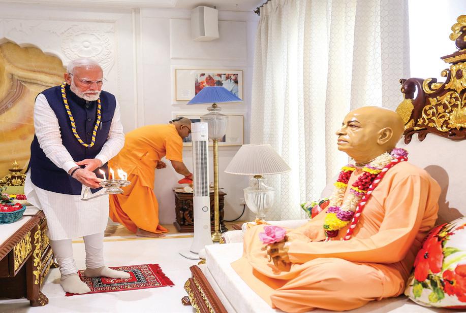 PM Modi Inaugurates ISKCON Temple