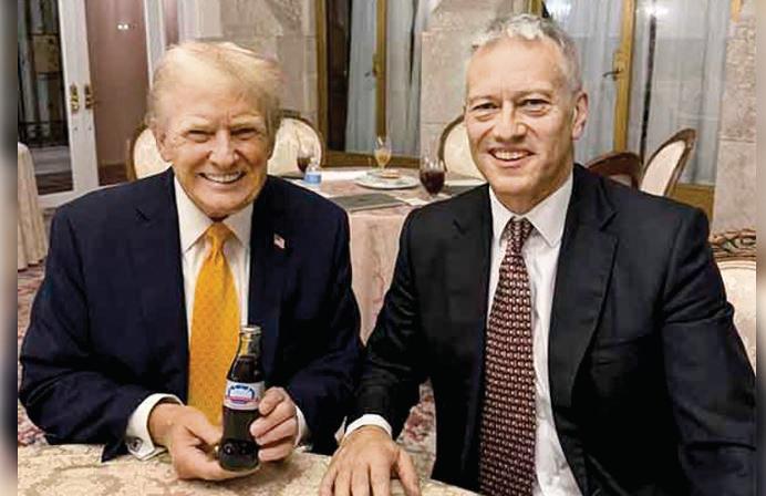 Musk Highlights Trump's Affair with Diet Coke