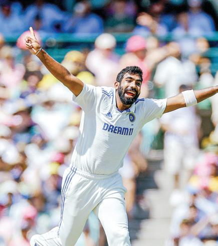 Bumrah named ICC Men's Test Cricketer of Year