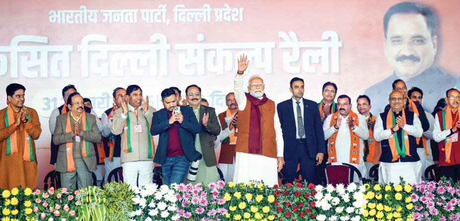 AAP 'stalling Delhi's growth', using city as its 'political ATM': PM Modi