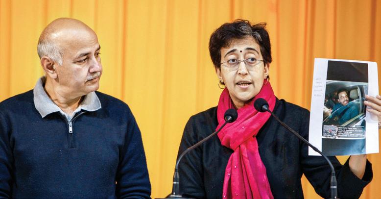 BJP engaging in hooliganism; EC partisan: Atishi