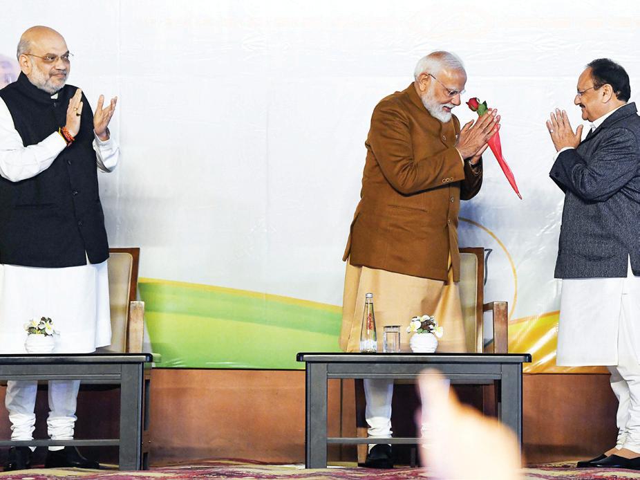 BJP Top Leadership Goes Into a Huddle to Choose Delhi CM