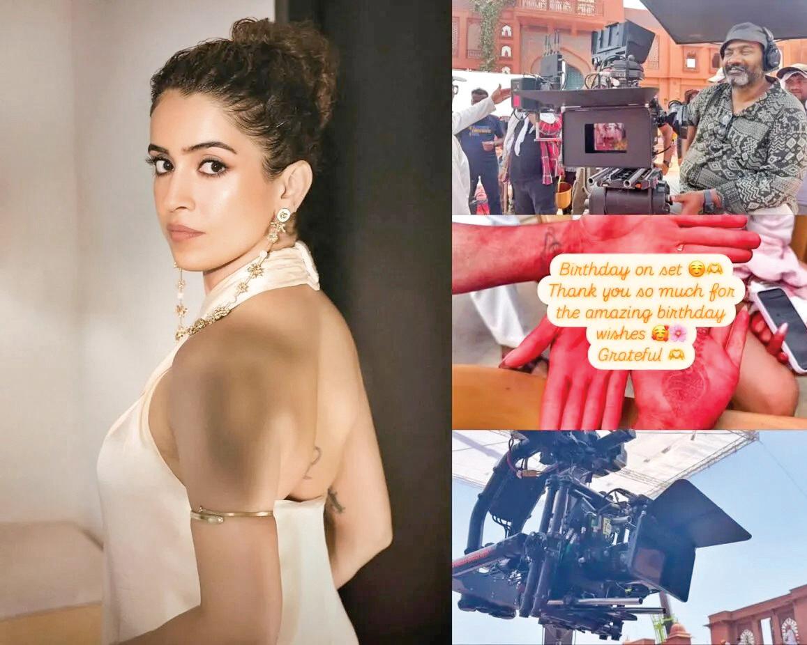 Sanya spends b'day on sets of 'Sunny Sanskari Ki Tulsi Kumari'