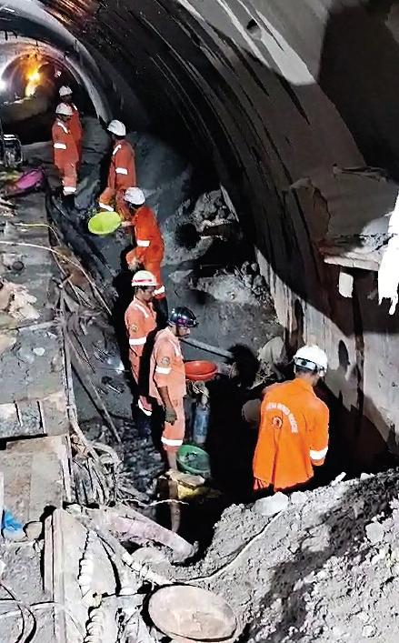 Telangana tunnel collapse: Rescue teams recover one body