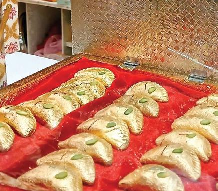 Flavour of season: 'Golden' Gujiyas