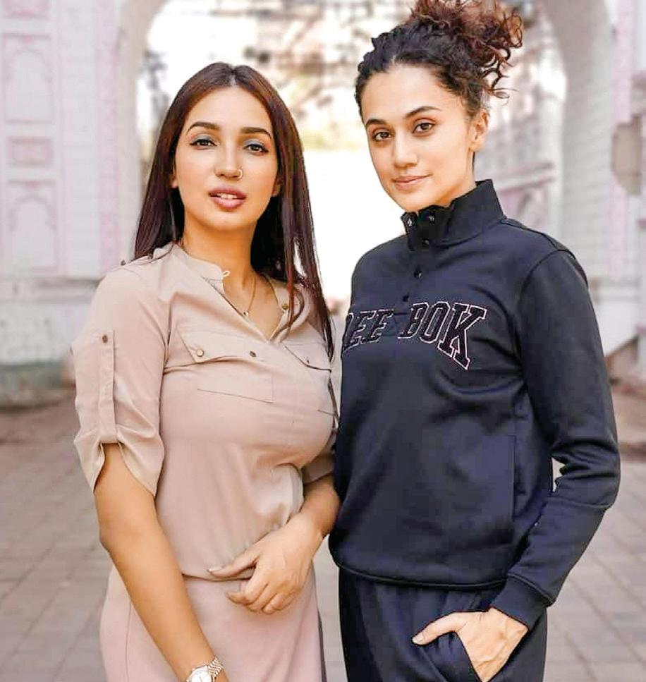 'It's a wrap!': Taapsee, Kanika conclude shooting of revenge drama 'Gandhari'