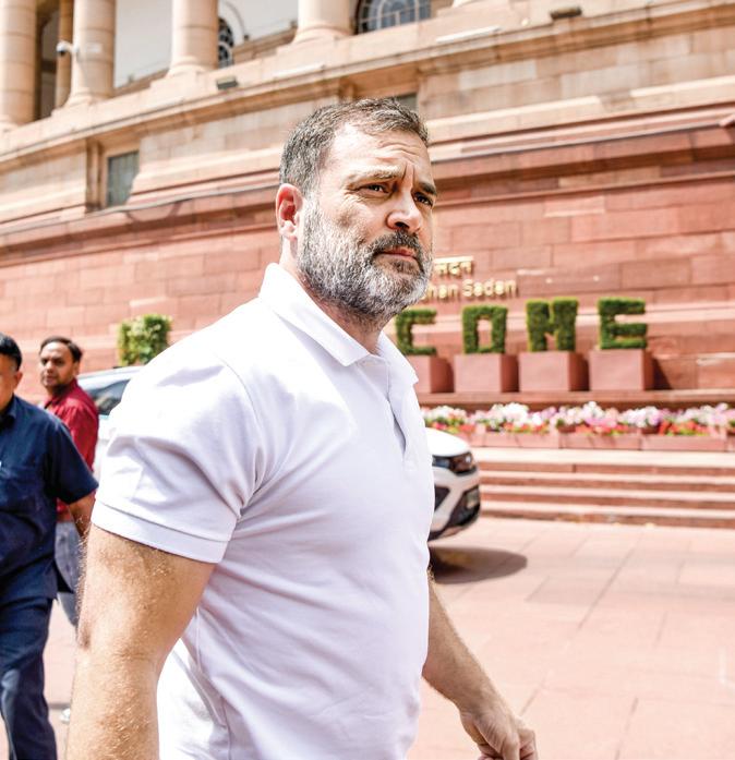 Don't know what they are scared of: Rahul on not allowed to speak
