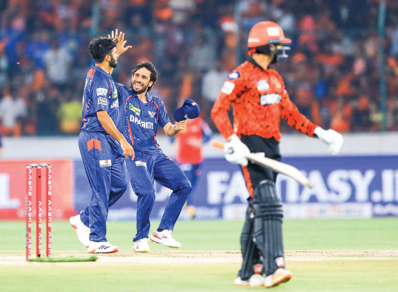 LSG Registers First Win of IPL With Five-wicket Victory Over Sunrisers Hyderabad