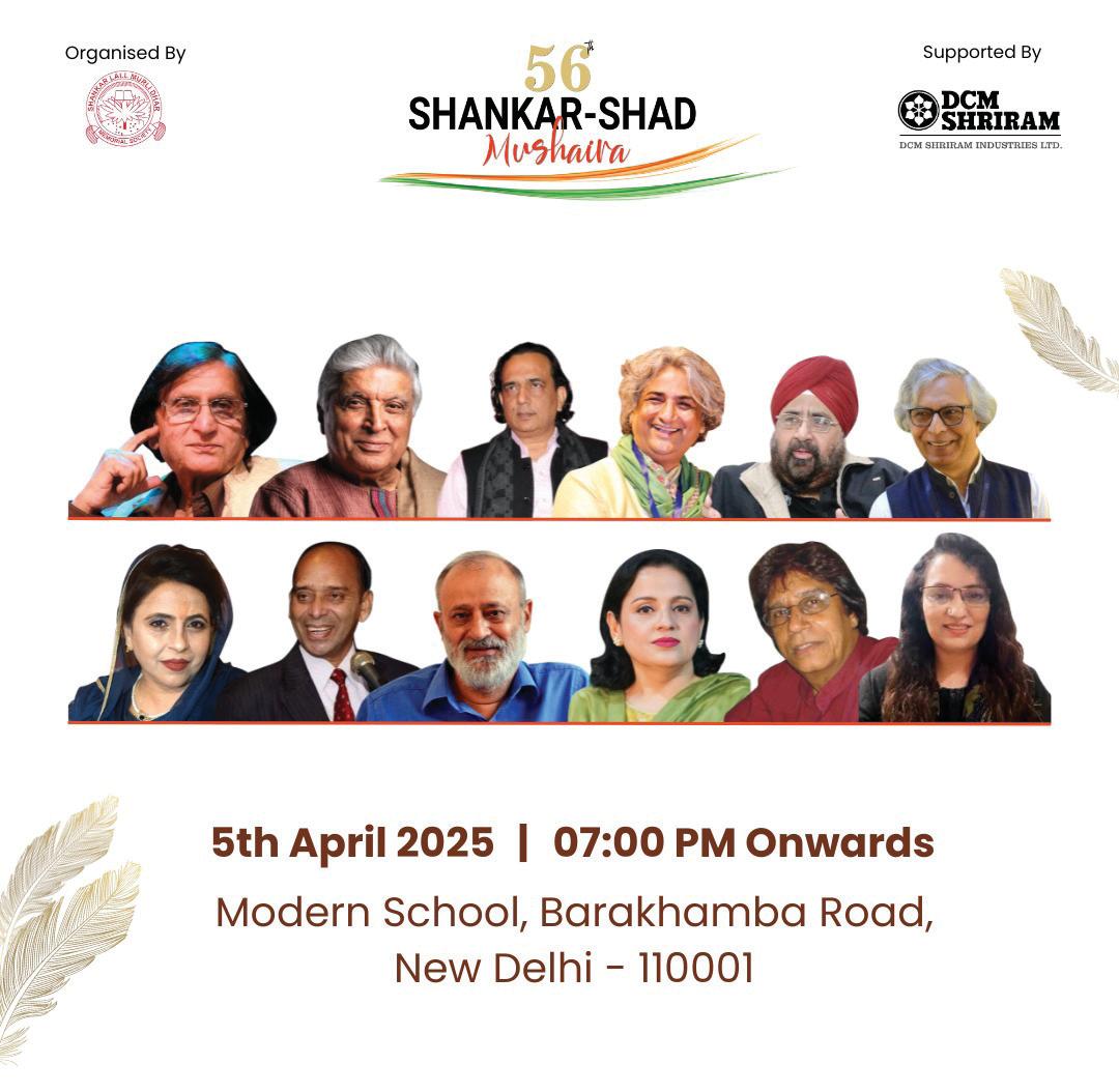 Shankar-Shad Mushaira 2025: Celebrating the Timeless Legacy of Urdu Poetry
