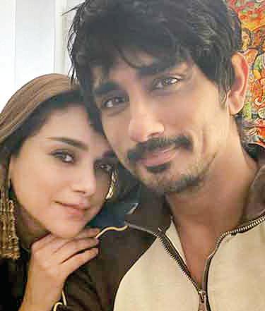 Aditi Rao Hydari Shares Adorable Picture With Hubby Siddharth