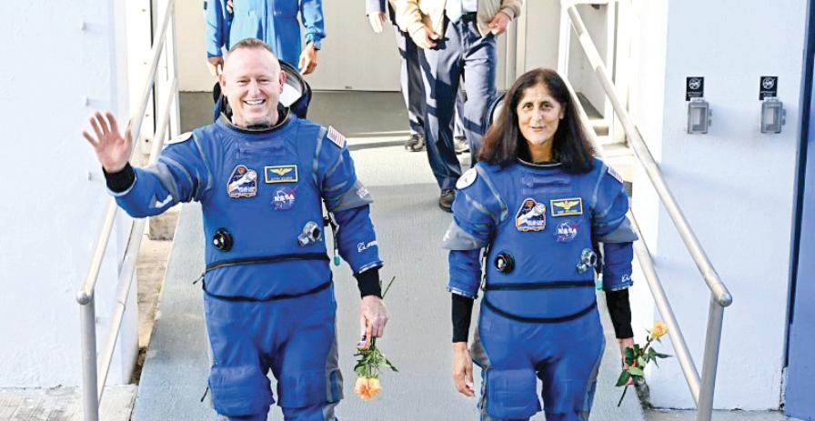 NASA Astronauts Williams, Wilmore Thank Musk and Trump