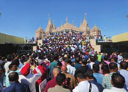 Over 2.5 mn people visited BAPS Temple in Abu Dhabi in past year