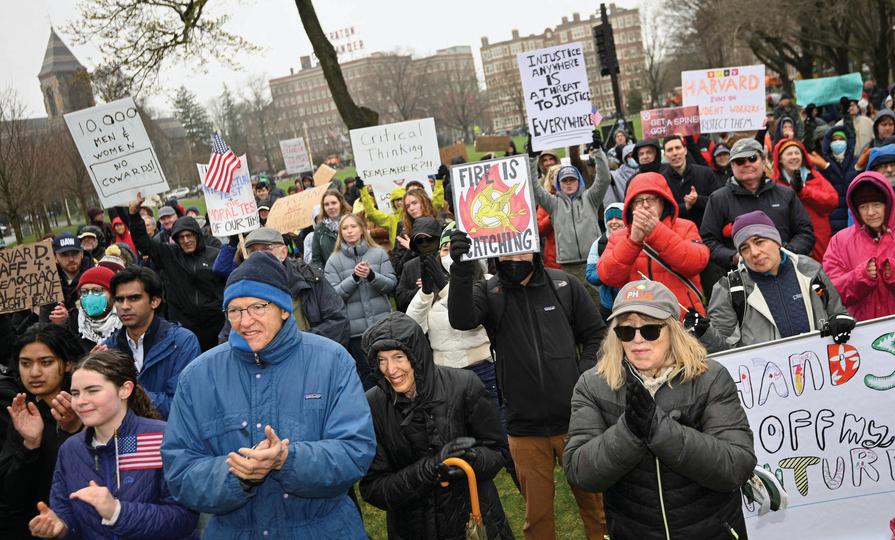 US GOVT ORDERS FREEZE ON $2.2 BN IN GRANTS TO HARVARD UNIVERSITY